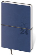Helmet Weekly Pocket Diary Flexio - dark blue with rubber band 2024 - Planner