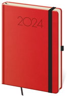 Helmet Weekly Diary A5 - New Praga - red 2024 - Planner