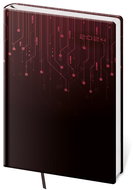 Helmet Weekly Diary A5 - Vario - Black design 2024 - Planner