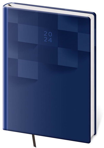 Helmet Weekly Diary A5 - Vario - Blue design 2024 - Planner - Main image