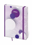 Helmet Weekly Diary A5 - Vario - Bubbles with rubber band 2024 - Planner