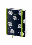 Helmet Weekly Diary B6 - Vario - Dandelion with rubber band 2024 - Planner