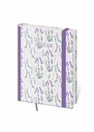 Helmet Weekly Diary B6 - Vario - Lavender with rubber band 2024 - Planner