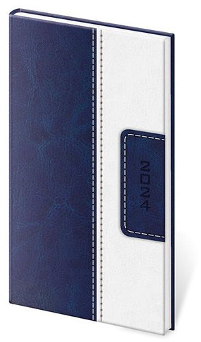Helmet Weekly Pocket Diary - Classic - blue/white 2024 - Planner - Main image