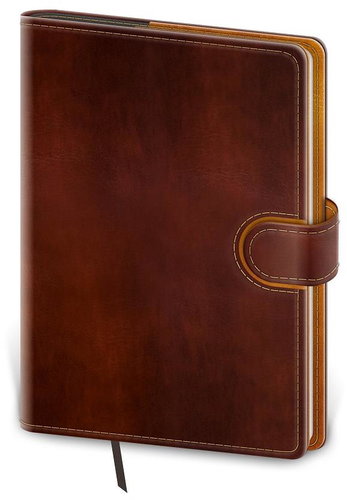 Helmet Weekly Pocket Diary - Flip - brown/brown 2024 - Planner - Main image