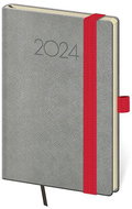 Helmet Weekly Pocket Diary - New Praga - dark grey 2024 - Planner