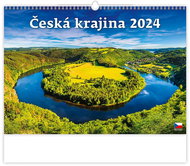 Helmet Wall calendar - Czech landscape 2024 - Wall Calendar