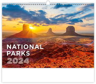Helmet Wall calendar - National parks 2024 - Wall Calendar