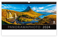 Helmet Wall calendar - Panoramaphoto 2024 - Wall Calendar