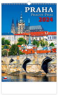 Helmet Wall calendar - Prague 2024 - Wall Calendar