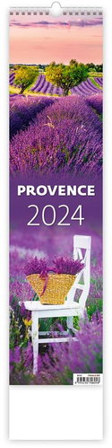 Helmet Wall calendar (12 x 48 cm) - Provence 2024 - Wall Calendar - Main image