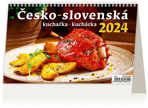 Helma Desk calendar - Czech-Slovak cookbook 2024 - Desk Calendar - Main image