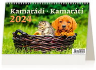 Helmet Desk calendar - Friends/Mates 2024 - Desk Calendar
