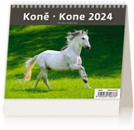 Stolní kalendář Helma Stolní kalendář - MiniMax Koně/Kone 2024 - Stolní kalendář