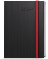 Baloušek Print Diary - David - vigo - A5 - black - 2024 - Planner