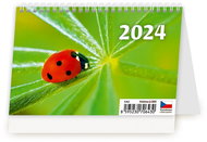 Helmet Desk Calendar - Weekly 'S' 2024 - Desk Calendar