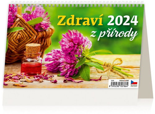 Helmet Desk Calendar - Health from nature 2024 - Desk Calendar - Main image