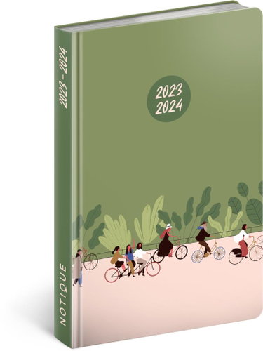 Notique 18měsíční diář Petito - Na kole 2023/2024 - Diář - Main image