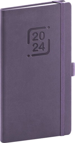 Notique Kapesní diář - Catanella - fialový 2024 - Diář - Main image