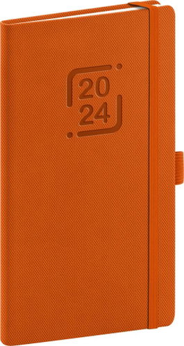 Notique Kapesní diář - Catanella - oranžový 2024 - Diář - Main image
