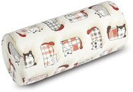 BELLATEX Povlak Válec EMA 15×35 153/524 červená kočka - Pillowcase