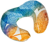 BELLATEX Travel pillow horseshoe Korall 24/294 approx. 30×35 orange leaves - Travel Pillow