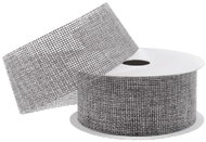 Vikpap Stuha juta 4 cm/5 m šedá - Ribbon