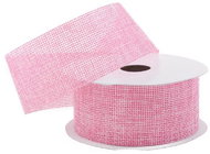 Vikpap Stuha juta 4 cm/5 m světle růžová - Ribbon