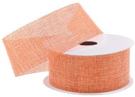 Vikpap Stuha juta 4 cm/5 m oranžová - Ribbon