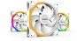Be quiet! Light Wings White 140mm PWM Triple Pack - PC ventilátor