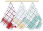 Bellatex Set of 3 pieces - 50 × 70 cm - cube - turquoise, yellow, red - Dish Cloth