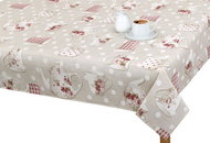 Bellatex Tablecloth EMA - 120 × 200 cm - mug with teapot - Tablecloth