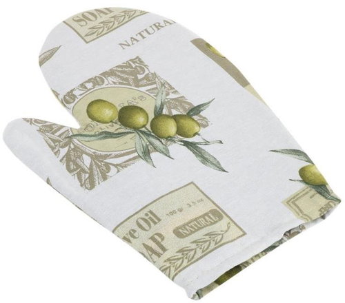 Bellatex 28 × 18 cm - olive - Oven Mitt - Main image