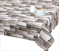 Bellatex Tablecloth EMA - 140 × 160 cm - grey tiles - Tablecloth