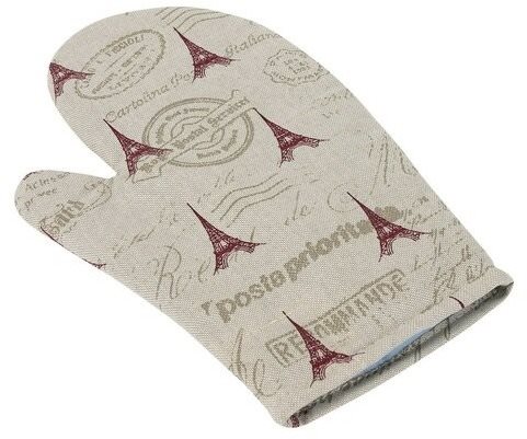 Bellatex 28 × 18 cm - Eiffel Tower - Oven Mitt - Main image