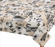 Bellatex Tablecloth EMA - 140 × 180 cm - coffee - Tablecloth