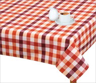 Bellatex Tablecloth EMA - 140 × 180 cm - terra cube - Tablecloth