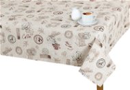 Bellatex Tablecloth EMA - 140 × 200 cm - coffee - Tablecloth