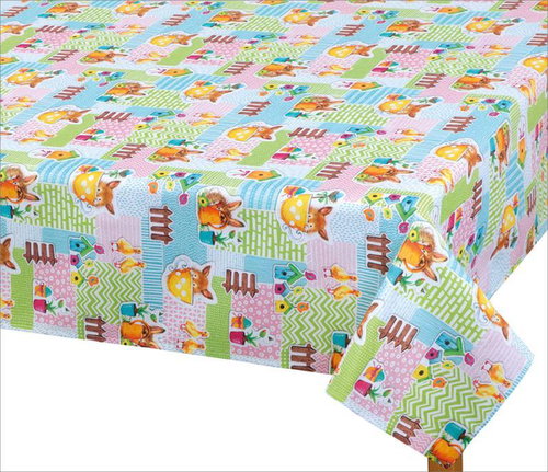 Bellatex Tablecloth EMA - 50 × 50 cm - caterpillar - Tablecloth - Main image