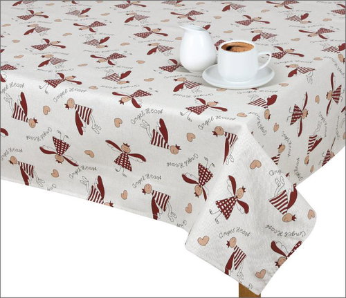 Bellatex Tablecloth IVO - 120 × 140 cm - angels - Tablecloth - Main image