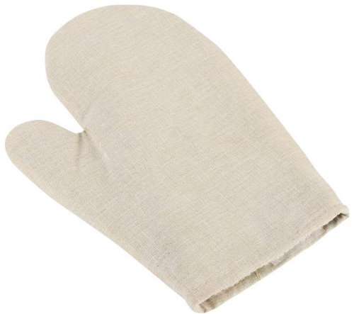 Bellatex 28 × 18 cm - Uni cream - Oven Mitt - Main image