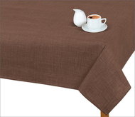 Bellatex Tablecloth Lada - 120 × 140 cm - brown Uni - Tablecloth