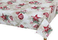 Bellatex Tablecloth CHRISTMAS - 100 × 100 cm - Christmas flask - Tablecloth