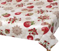 Bellatex Tablecloth CHRISTMAS - 100 × 100 cm - Christmas mistletoe - Tablecloth