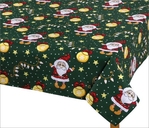 Bellatex Tablecloth CHRISTMAS - 70 × 70 cm - Christmas motif green - Tablecloth - Main image
