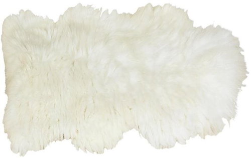 Bellatex Evropský merino koberec kožešina - 120 cm - přírodní - Koberec - Main image