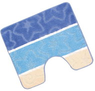 Bellatex AVANGARD - wc 60 × 50 cm - modrý orion - Toilet Mat
