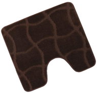Bellatex STANDARD - wc 60 × 50 cm - hnědá čokoláda - Toilet Mat