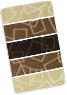 Bellatex AVANGARD 60 × 100 cm - hnědé čtverce - Bath Mat