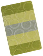 Bellatex AVANGARD 60 × 100 cm - zelené kroužky - Bath Mat